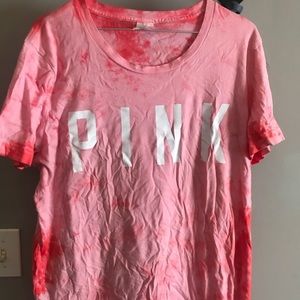 Victoria’s secret pink T-shirt